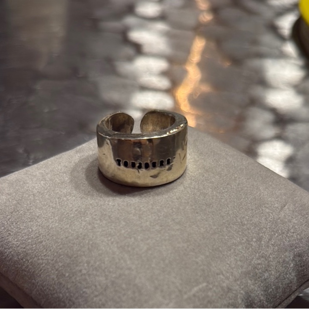 Elegant Silver Statement Ring